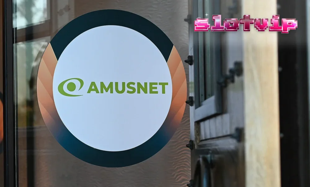 Kabinet slot Amusnet modern di lingkungan kasino