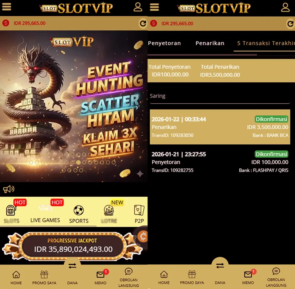 SLOTVIP APK Resmi Unduh Indonesia